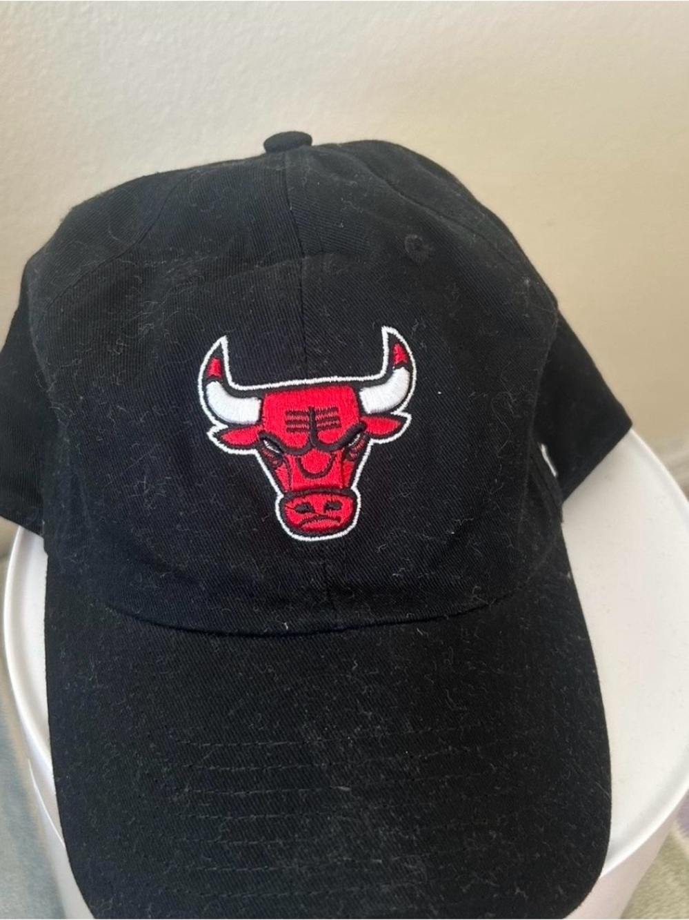 Chicago Bulls Black Baseball Cap